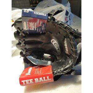 Franklin Sports 8.5" Performance Teeball Fielding Glove Right Hand Throw (Black)